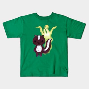 Spooky Skunk Kids T-Shirt